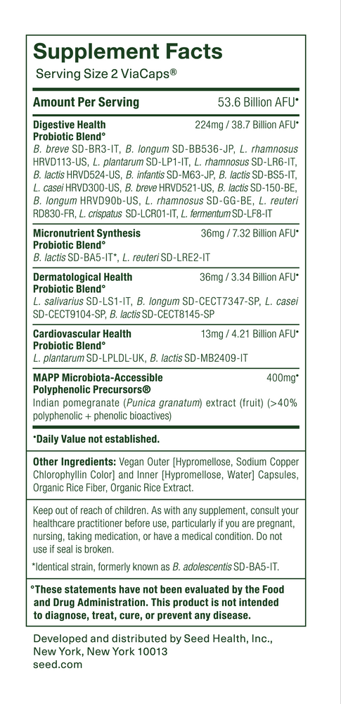 Seed DS-01 Daily Synbiotic