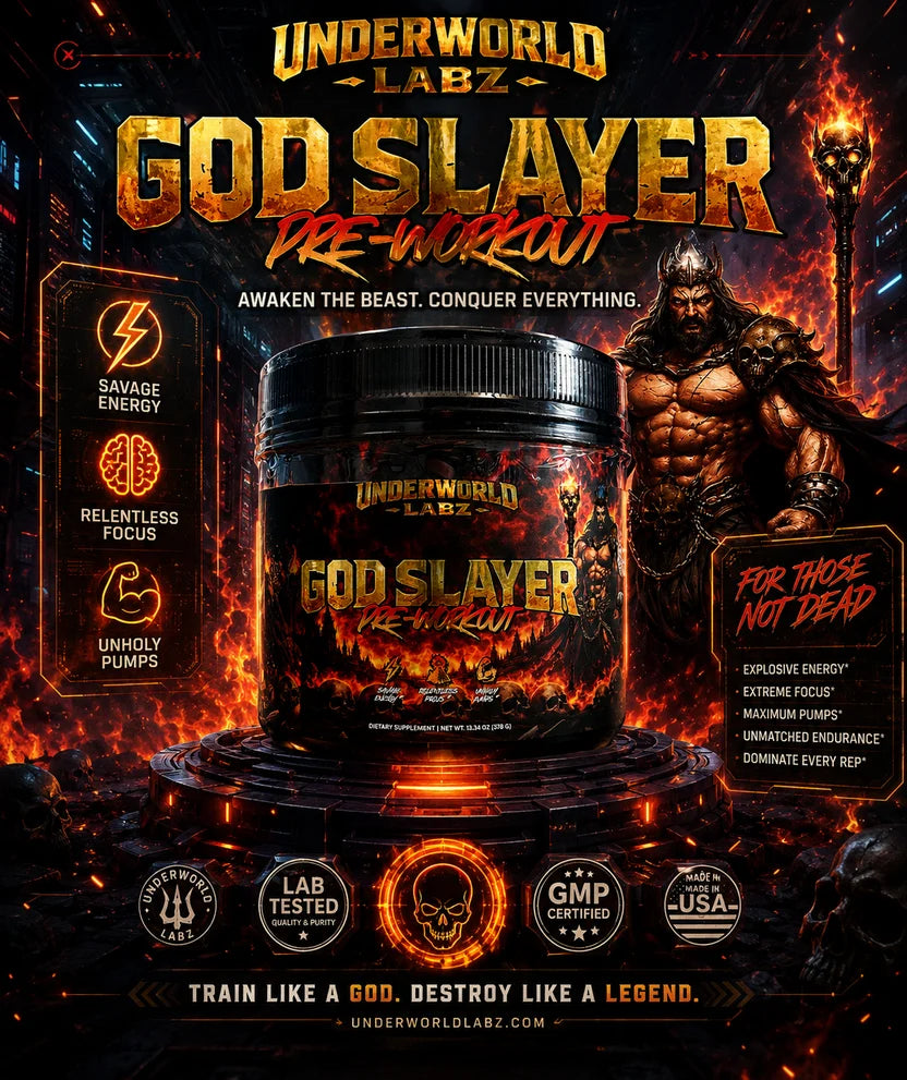 Godslayer Extreme Pre-Workout 40/20 Servings