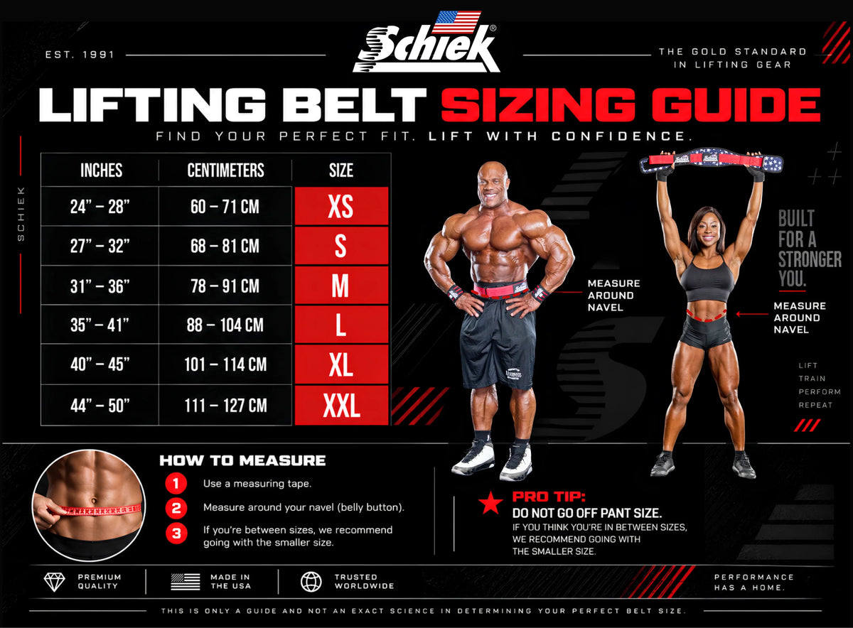 Schiek women's lifting belt