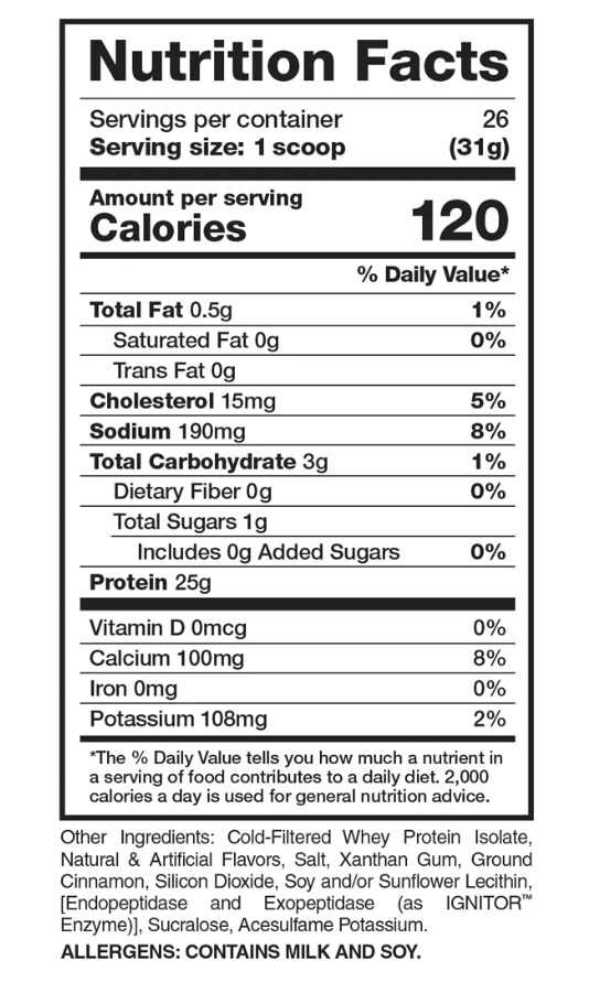 IsoJect Whey Protein Isolate