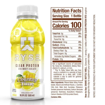 Ryse Clear Protein RTD