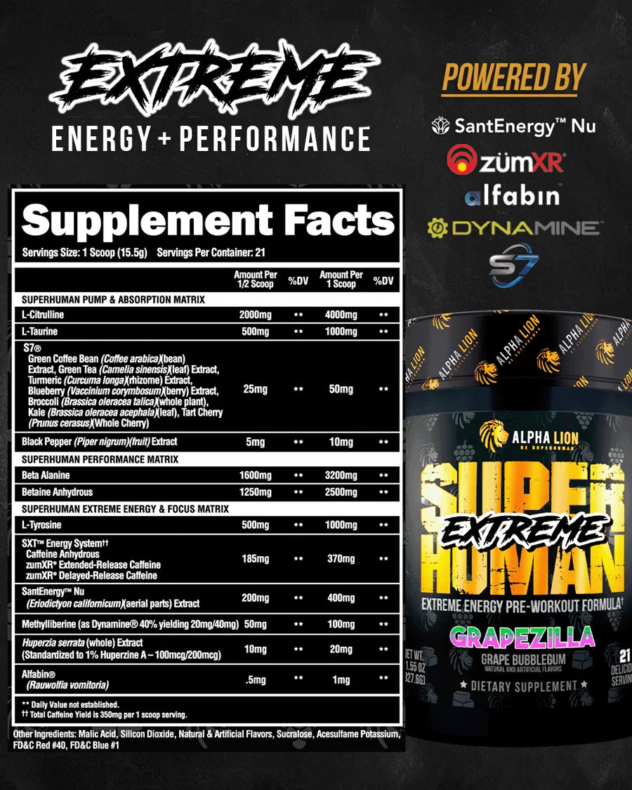 Alpha Lion Superhuman Extreme