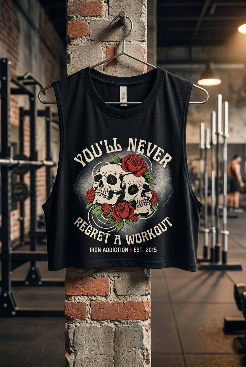 IA women's tank- Never regret