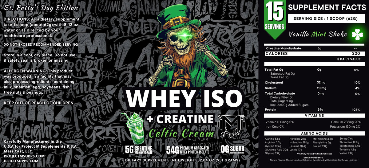 Whey ISO + Creatine