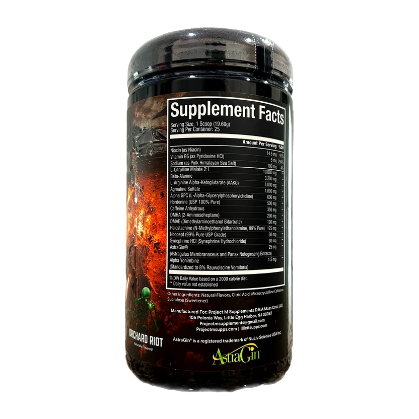 Judgement Day Extreme Pre-Workout 25 Servings