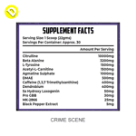 Crime Scene, must be 18+ to purchase
