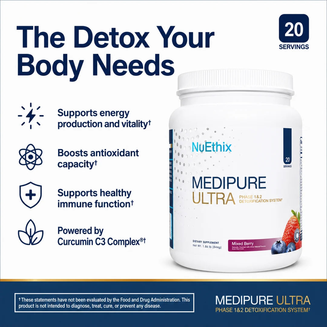 Medipure Ultra- Phase 1 & 2 Detox System† | 20 Servings