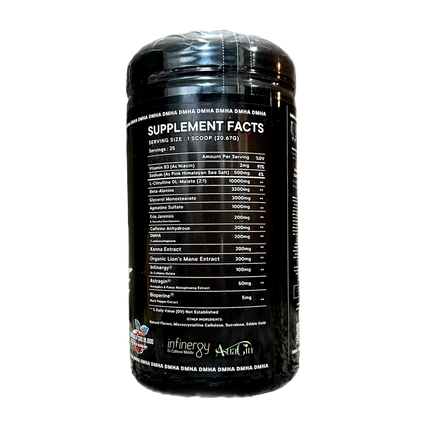 Speedforce Extreme High Pump Mid-Stim Pre-Workout 25 Servings
