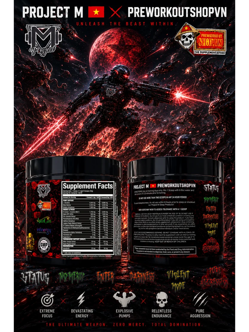 Stim Massacre Extreme Pre-Workout 40/20 Servings
