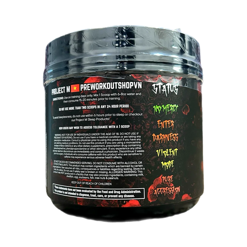 Stim Massacre Extreme Pre-Workout 40/20 Servings