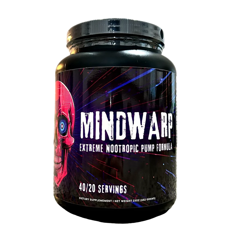 MINDWARP Extreme Nootropic Pump Formula 40/20 Servings