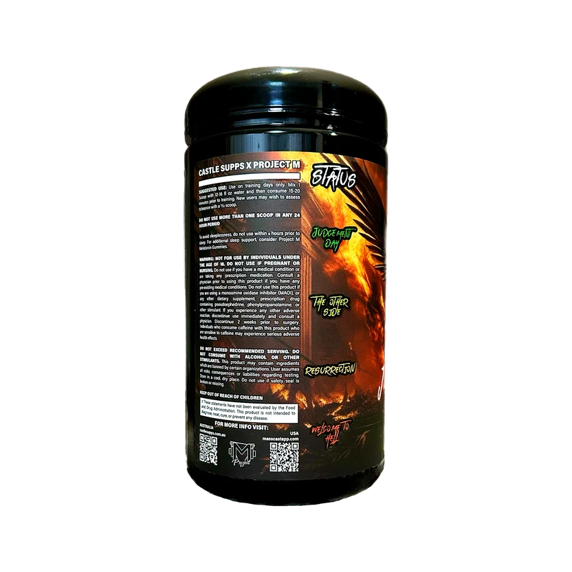 Judgement Day Extreme Pre-Workout 25 Servings