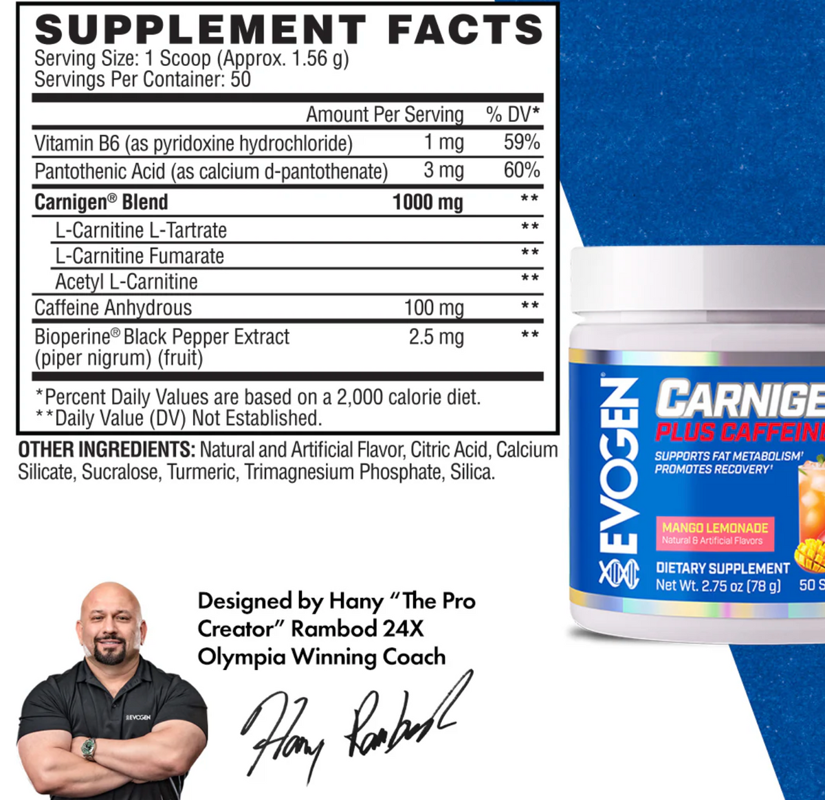 Carnigen Plus Carnitine Powder