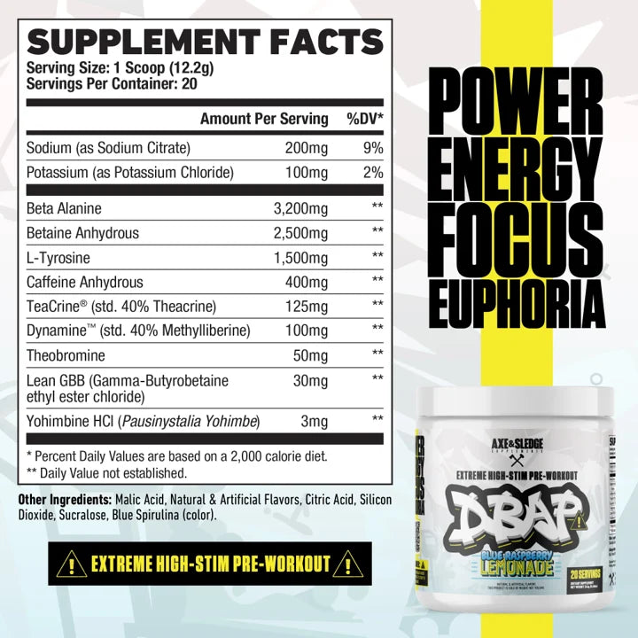 Axe Sledge: DBAP Preworkout