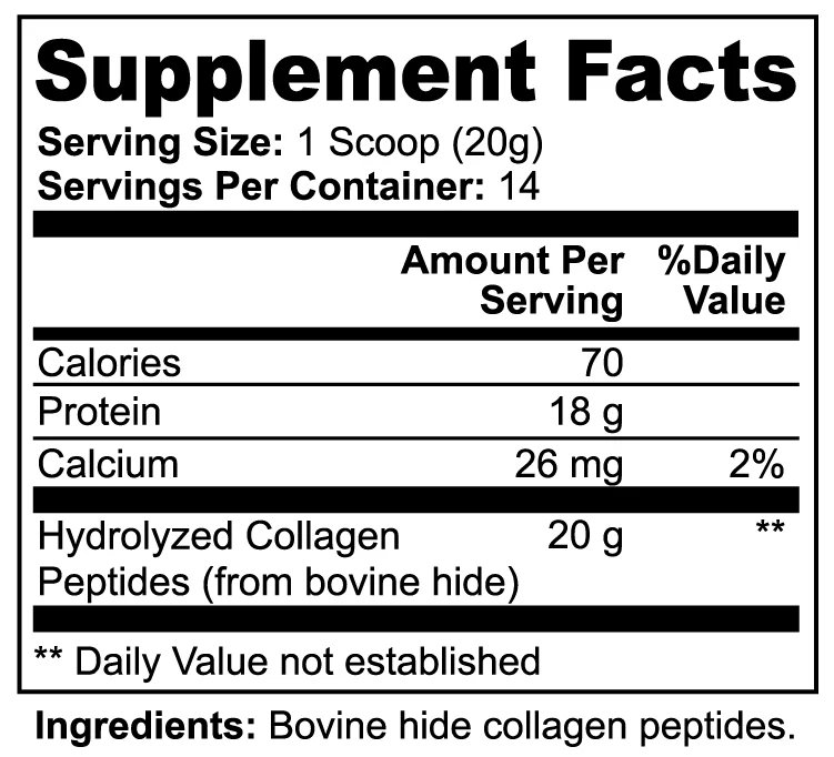 Grass-Fed Collagen Protein