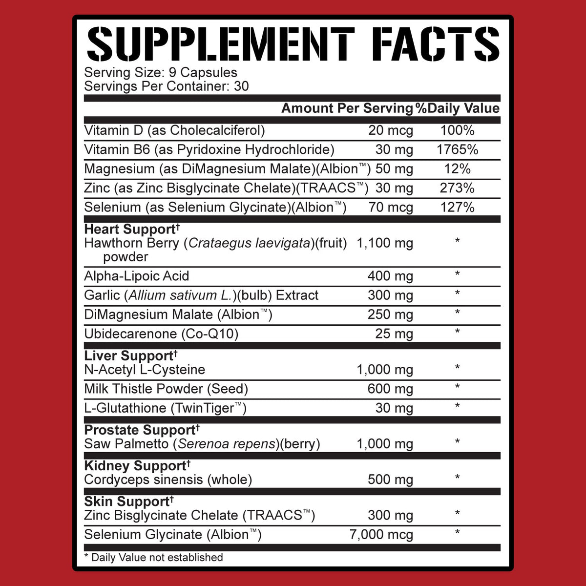 Liver & Organ Defender- 5% Nutrition