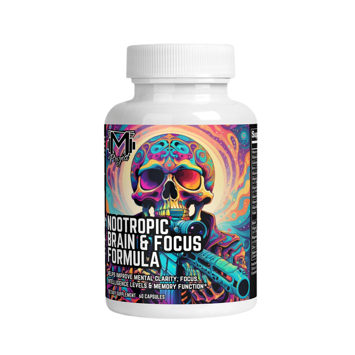Nootropic Brain & Focus Formula by Project M