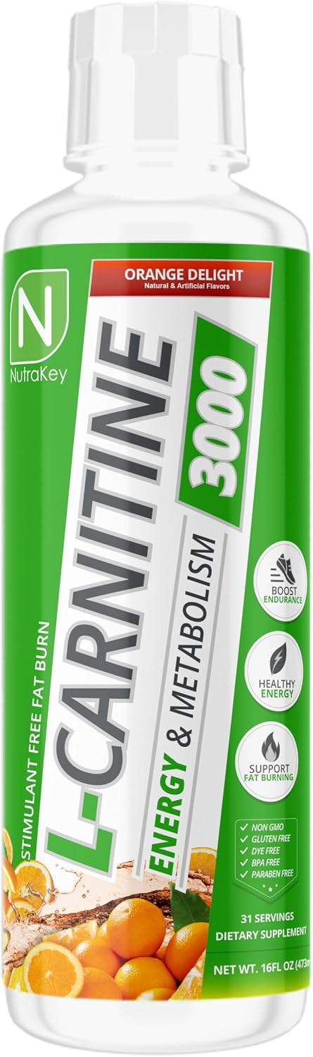 NutraKey Liquid L-Carnitine 3000mg