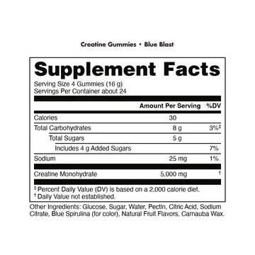 Creatine Gummy Bucks