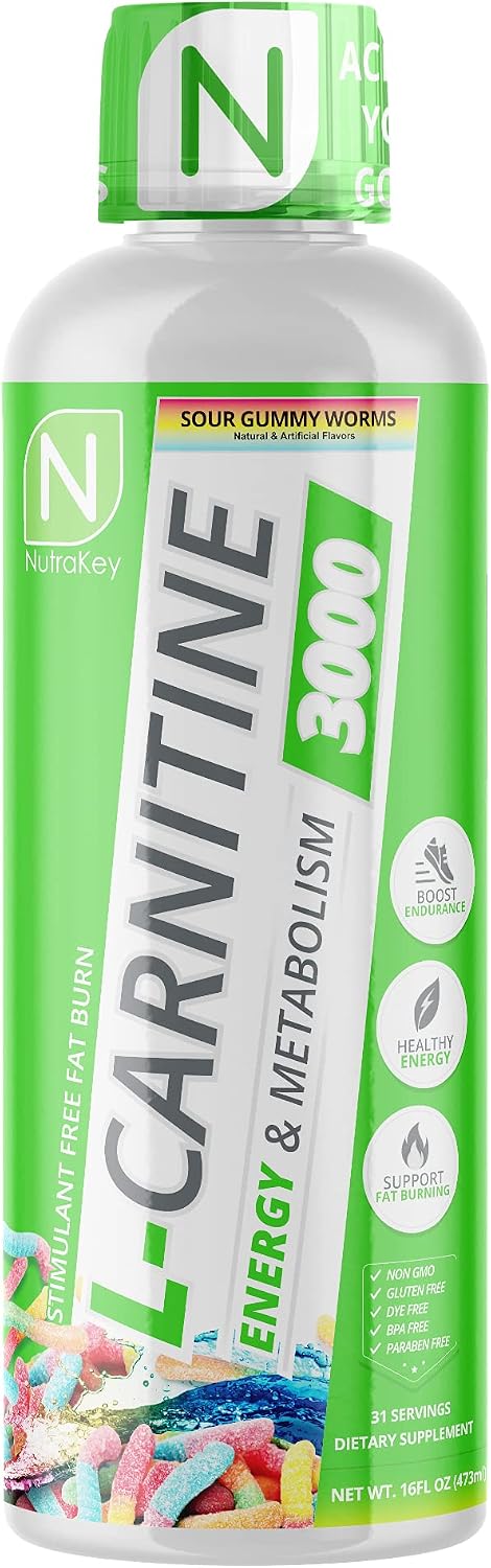 NutraKey Liquid L-Carnitine 3000mg