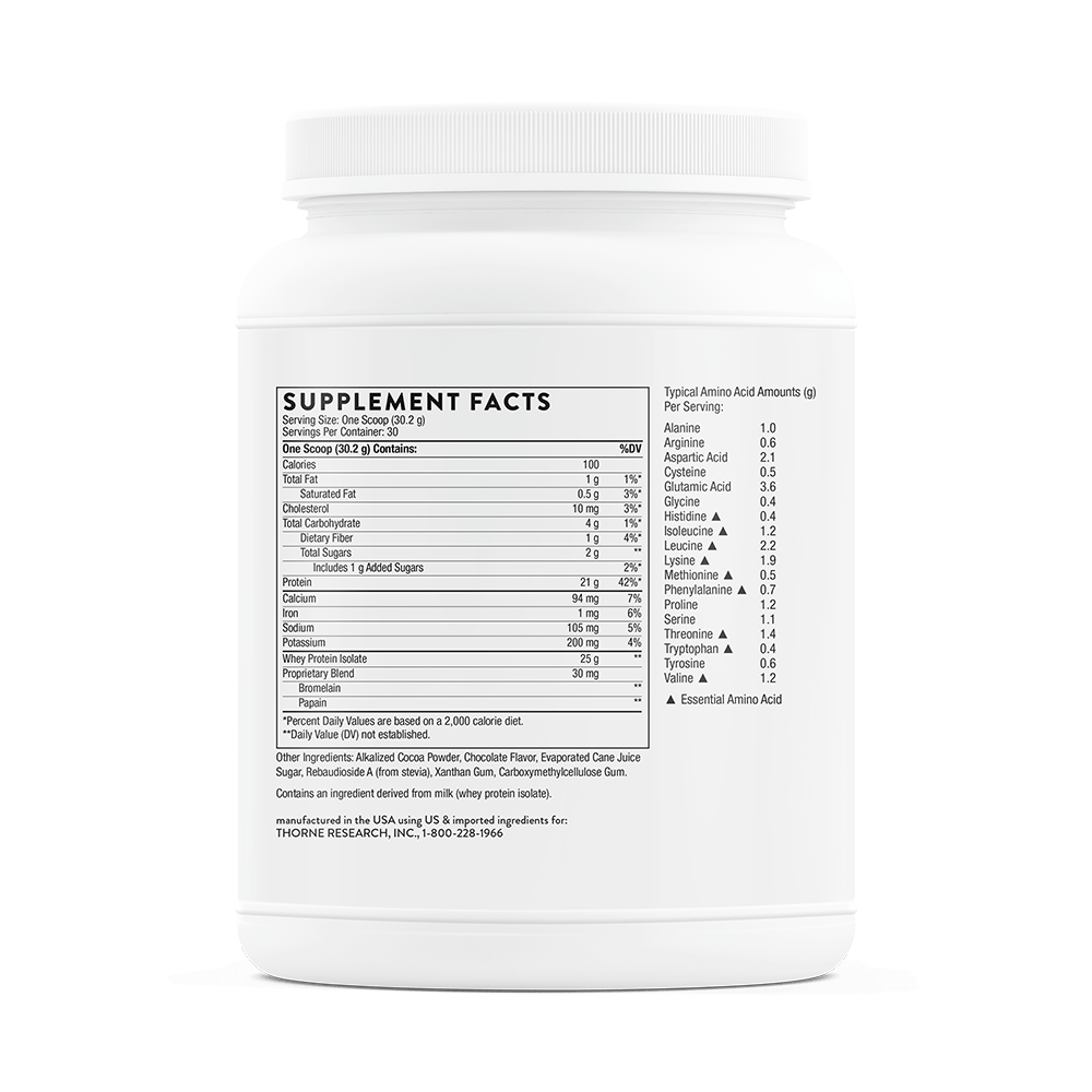 Thorne Whey Protein